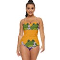 Froggie Retro Full Coverage Swimsuit View1