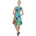 Tropical Knee Length Skater Dress View2