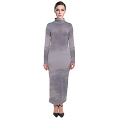 Storm Clouds 6000 Turtleneck Maxi Dress