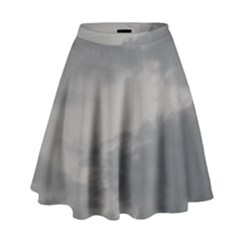 Storm Clouds 6000 High Waist Skirt by HoneySuckleDesign