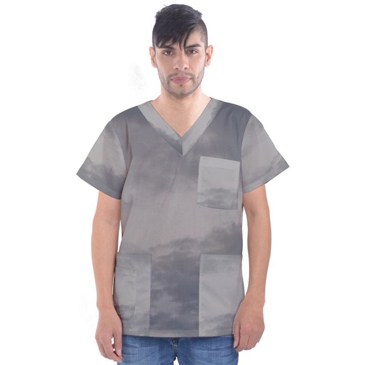 Storm Clouds 6000 Men s V-Neck Scrub Top