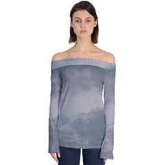 Storm Clouds 6000 Off Shoulder Long Sleeve Top