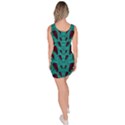 Leaves On Adorable Peaceful Captivating Shimmering Colors Bodycon Dress View4