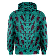 Leaves On Adorable Peaceful Captivating Shimmering Colors Men s Core Hoodie by pepitasart