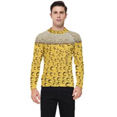 Beer Bubbles Men s Long Sleeve Rash Guard by Wegoenart