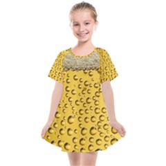 Beer Bubbles Kids  Smock Dress