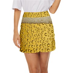 Beer Bubbles Mini Front Wrap Skirt