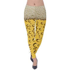 Beer Bubbles Velvet Leggings