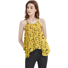 Beer Bubbles Flowy Camisole Tank Top