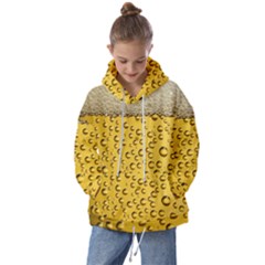 Beer Bubbles Kids  Oversized Hoodie