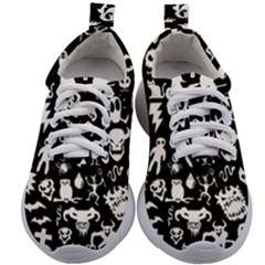 Monsters Kids Athletic Shoes by ArtistRoseanneJones