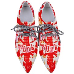 Punk Union Jack Pointed Oxford Shoes by ArtistRoseanneJones