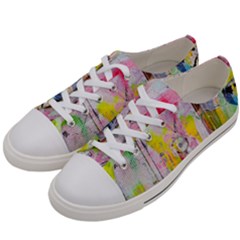 Graffiti Graphic Men s Low Top Canvas Sneakers by ArtistRoseanneJones