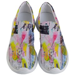 Graffiti Graphic Women s Lightweight Slip Ons by ArtistRoseanneJones