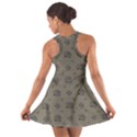 Stylized Cactus Motif Pattern Cotton Racerback Dress View2