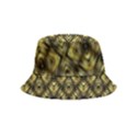 Tiled mozaic pattern, gold and black color symetric design Inside Out Bucket Hat (Kids) View1