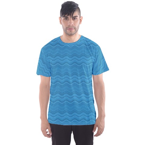 Sea Waves Men s Sport Mesh Tee by Sparkle