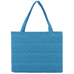 Sea Waves Mini Tote Bag by Sparkle