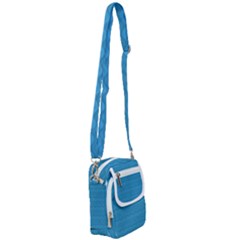 Sea Waves Shoulder Strap Belt Bag by Sparkle