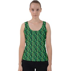 Color Spots Velvet Tank Top by Sparkle