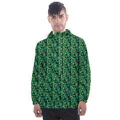 Color Spots Men s Front Pocket Pullover Windbreaker by Sparkle