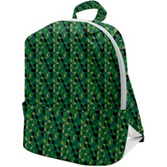 Color Spots Zip Up Backpack by Sparkle