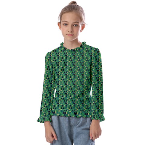 Color Spots Kids  Frill Detail Tee by Sparkle