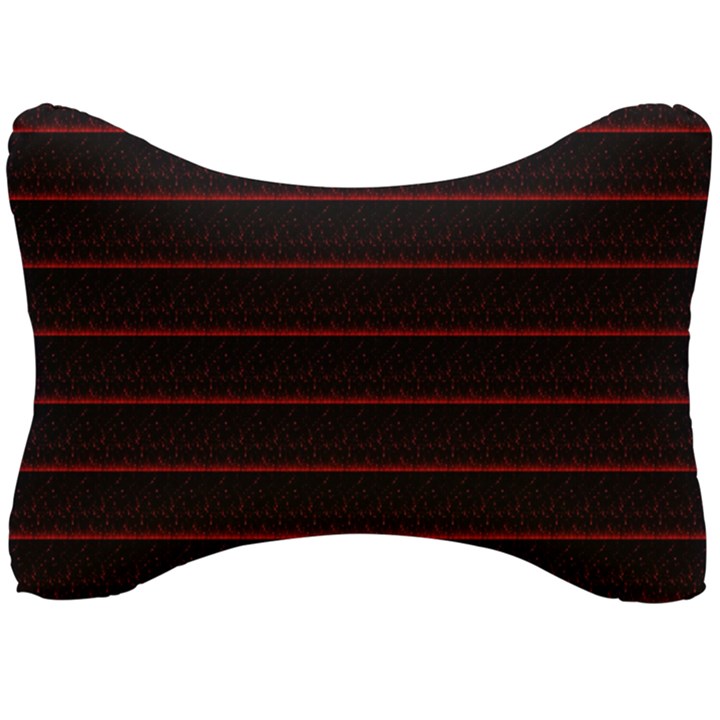 Digital Lines Seat Head Rest Cushion