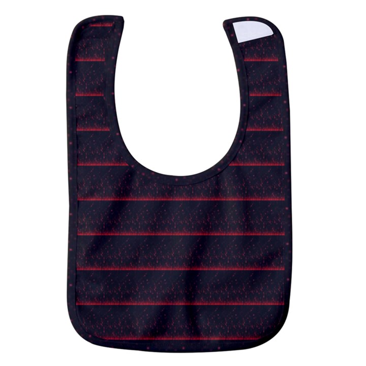 Digital Lines Baby Bib