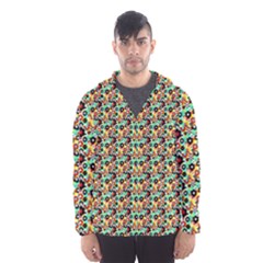 Color Spots Men s Hooded Windbreaker by Sparkle