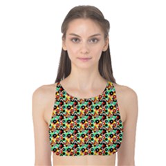 Color Spots Tank Bikini Top by Sparkle