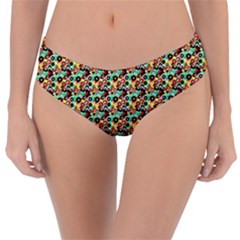 Color Spots Reversible Classic Bikini Bottoms by Sparkle