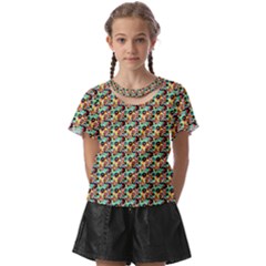 Color Spots Kids  Front Cut Tee