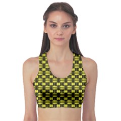 Glow Pattern Sports Bra by Sparkle