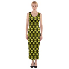 Glow Pattern Fitted Maxi Dress by Sparkle