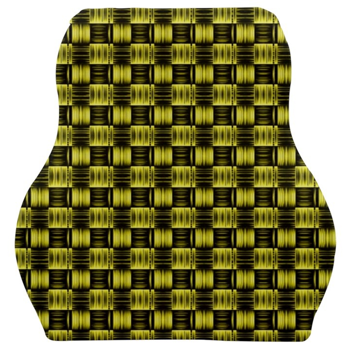 Glow Pattern Car Seat Velour Cushion 