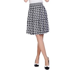 Diamond Pattern A-line Skirt by Sparkle