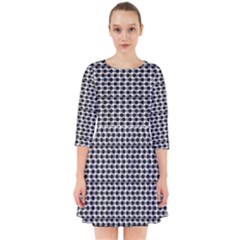 Diamond Pattern Smock Dress by Sparkle