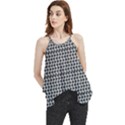 Diamond Pattern Flowy Camisole Tank Top View1