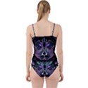 The High Priestess Card Cut Out Top Tankini Set View2