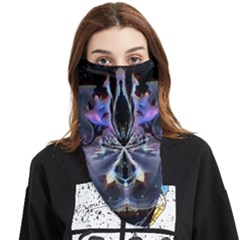 The High Priestess Card Face Covering Bandana (triangle) by MRNStudios