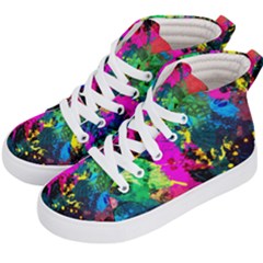 Kids  Hi-top Skate Sneakers by swiftart