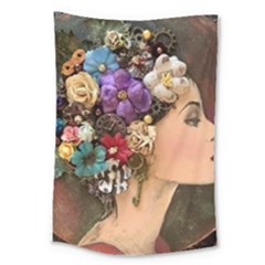 Garden Princess Large Tapestry