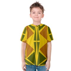  Abstract Geometric Design   Geometric Fantasy  Terrazzo  Kids  Cotton Tee