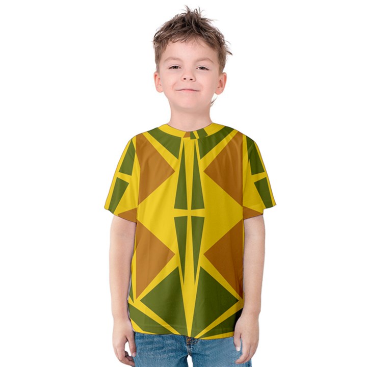  Abstract geometric design   geometric fantasy  Terrazzo  Kids  Cotton Tee