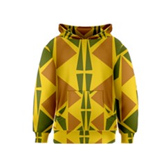  Abstract Geometric Design   Geometric Fantasy  Terrazzo  Kids  Pullover Hoodie by Eskimos