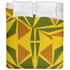  Abstract Geometric Design   Geometric Fantasy  Terrazzo  Duvet Cover Double Side (california King Size) by Eskimos