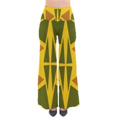  Abstract Geometric Design   Geometric Fantasy  Terrazzo  So Vintage Palazzo Pants by Eskimos