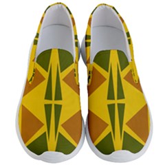  Abstract Geometric Design   Geometric Fantasy  Terrazzo  Men s Lightweight Slip Ons by Eskimos