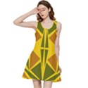  Abstract geometric design   geometric fantasy  Terrazzo  Inside Out Racerback Dress View3